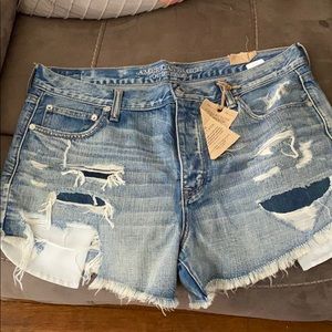 NWT American Eagle denim shorts sz 14